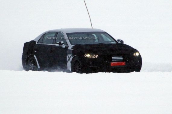 新一代现代雅科仕低温测试谍照