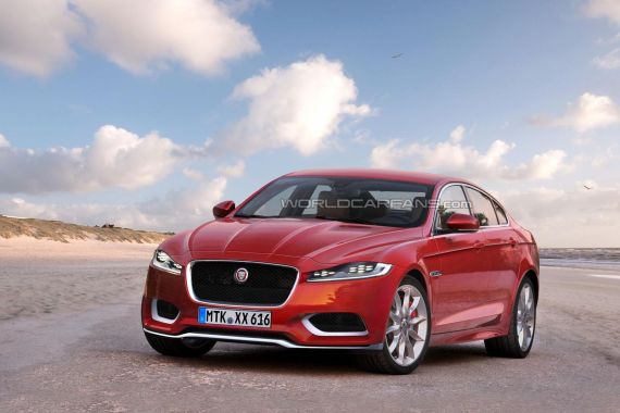 2016捷豹XF再曝效果图 2016捷豹XF再曝效果图