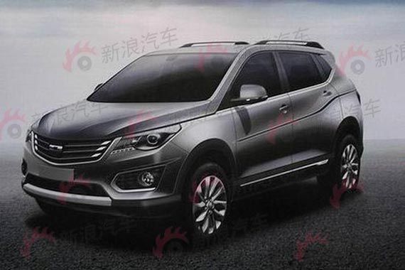  五菱新SUV车型效果图