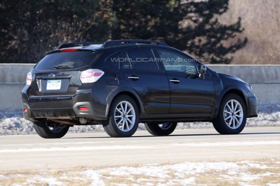 疑似全新斯巴鲁翼豹谍照曝光 明年上市