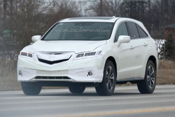 新款讴歌RDX谍照 新款讴歌RDX谍照