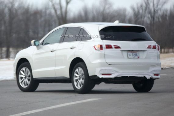 新款讴歌RDX谍照 新款讴歌RDX谍照