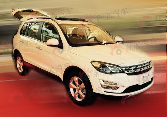 众泰T500无伪谍照曝光 借鉴途观造型