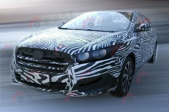 全新换代奔腾B50谍照