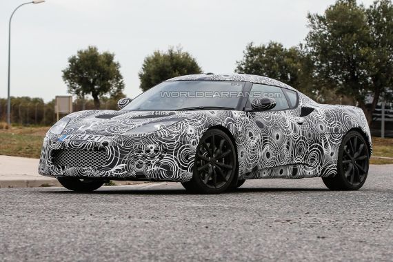 新款路特斯Evora谍照