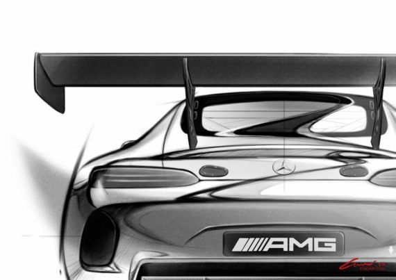 奔驰AMG GT3设计图