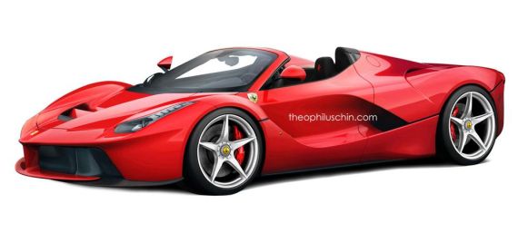 LaFerrari Spider假想图 LaFerrari Spider假想图