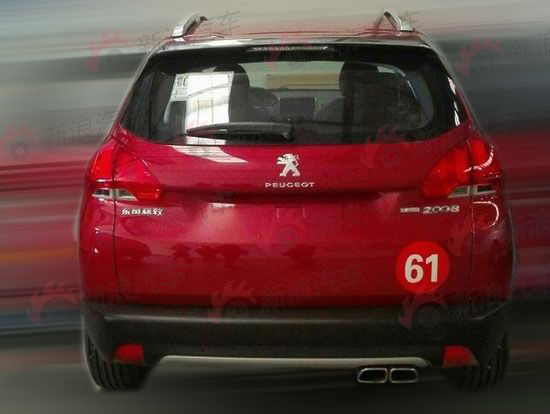 东风标致2008车型新增1.6T动力配置谍照 东风标致2008车型新增1.6T动力配置谍照