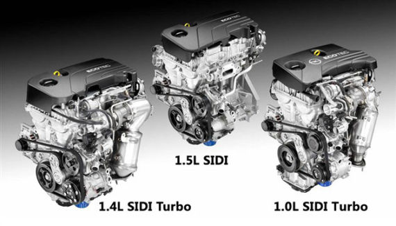 全新一代Ecotec小排量发动机 全新一代Ecotec小排量发动机