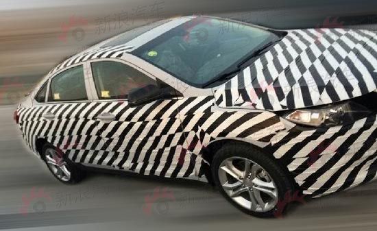 吉利帝豪换代车型谍照