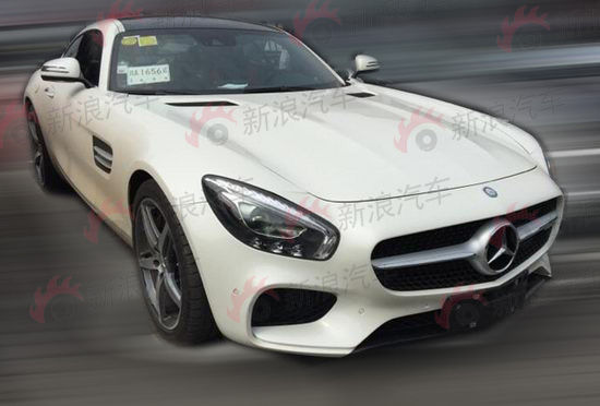 奔驰AMG GT国内无伪谍照