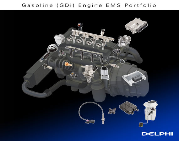 德尔福GDi发动机管理系统 德尔福GDi发动机管理系统