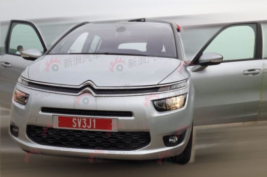 雪铁龙新款Grand C4 Picasso谍照