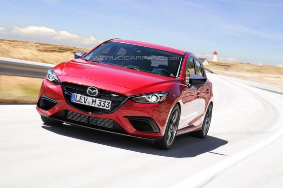 马自达3 MPS假想图