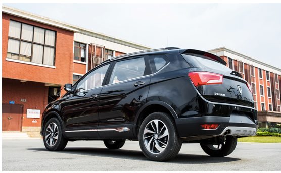 宝骏560外形设计