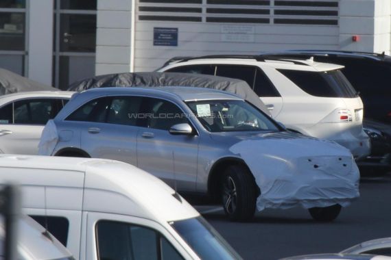 全新奔驰GLC谍照