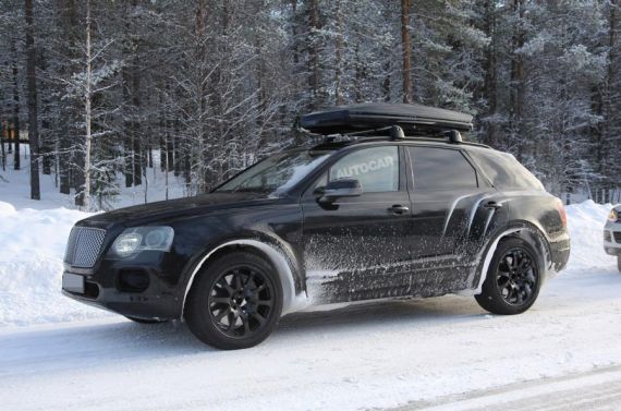 宾利Bentayga最新谍照曝光 宾利Bentayga最新谍照曝光
