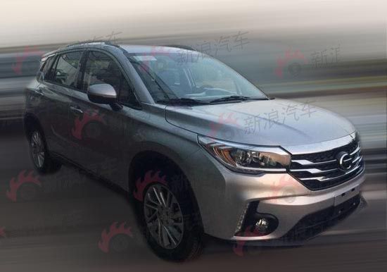 广汽传祺GS4量产车无伪谍照