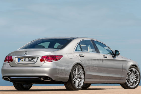 新一代奔驰E级假想图