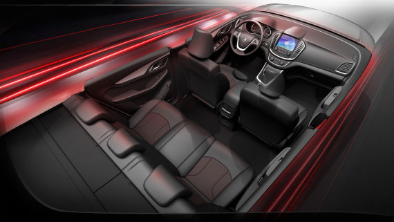 宝骏560环抱式内饰 宝骏560环抱式内饰