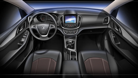 宝骏560的内饰全景 宝骏560的内饰全景