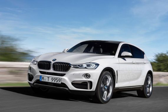 宝马入门跨界车假想图 宝马入门跨界车假想图