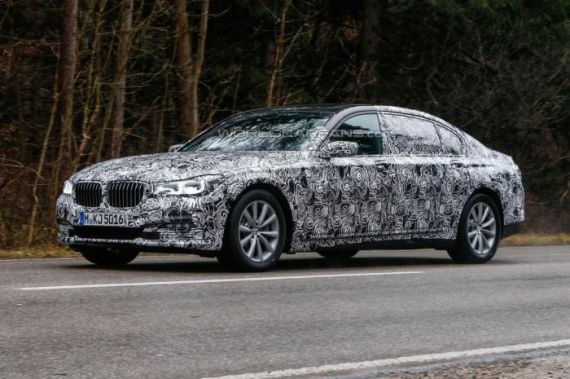 BMW 7-Series 谍照 BMW 7-Series 谍照