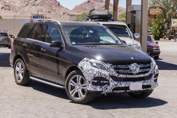 Mercedes-Benz GLE Spy