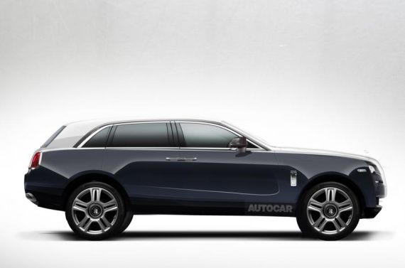 劳斯莱斯超豪华SUV假想图 劳斯莱斯超豪华SUV假想图