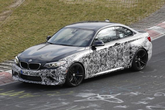 宝马M2 Coupe谍照