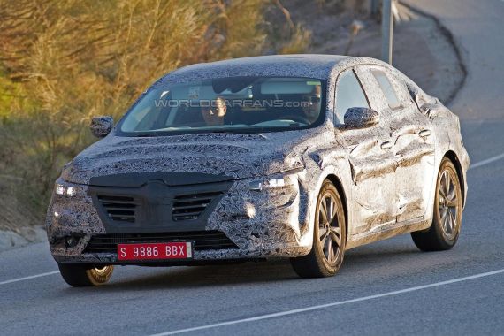 全新雷诺Atalans谍照