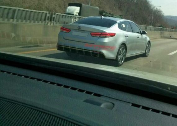 新一代起亚K5实车曝光