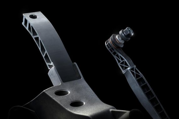 Chevrolet Camaro aluminum front and rear suspension assemblies Chevrolet Camaro aluminum front and rear suspension assemblies