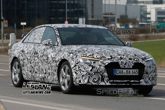 新一代奥迪A4谍照