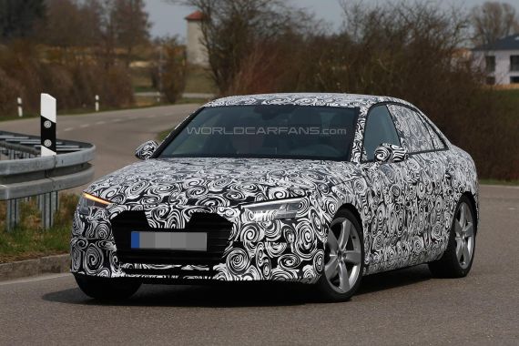 新一代奥迪A4谍照曝光