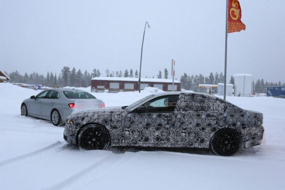 新一代宝马5系谍照