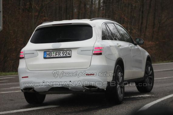 奔驰GLC最新谍照