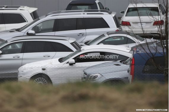 奔驰C级Coupe曝最新谍照 奔驰C级Coupe曝最新谍照