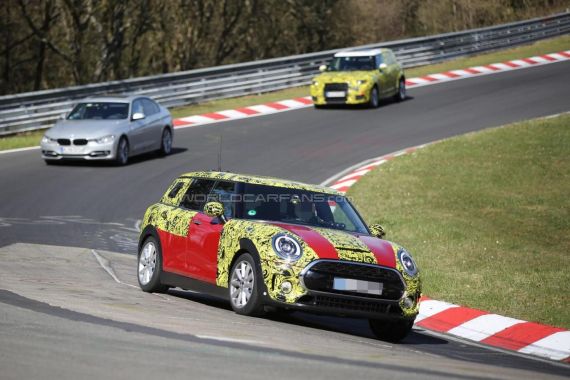 新MINI Clubman S最新谍照