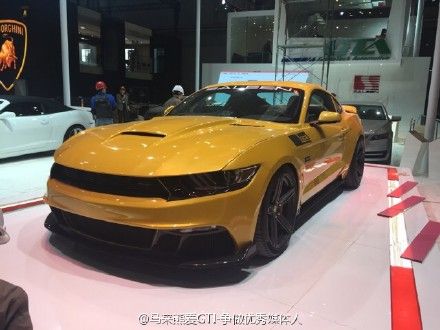 上海车展SALEEN经典美式肌肉亮相