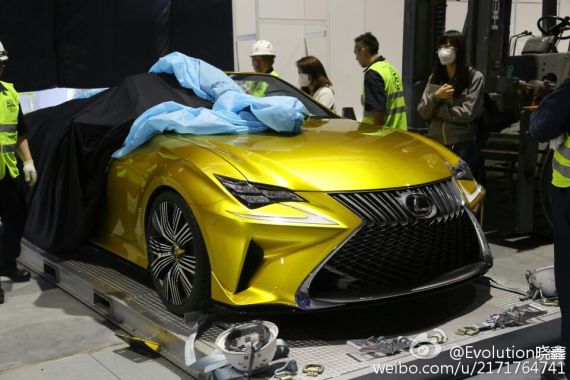 上海车展亮相雷克萨斯LA-C2概念跑车