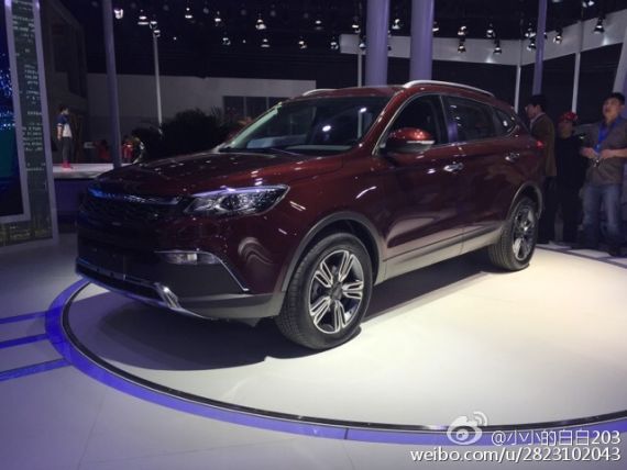 猎豹CS10现身上海车展 搭载2.0T发动机