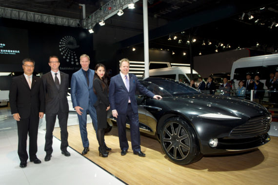 阿斯顿·马丁DBX概念车 阿斯顿·马丁DBX概念车