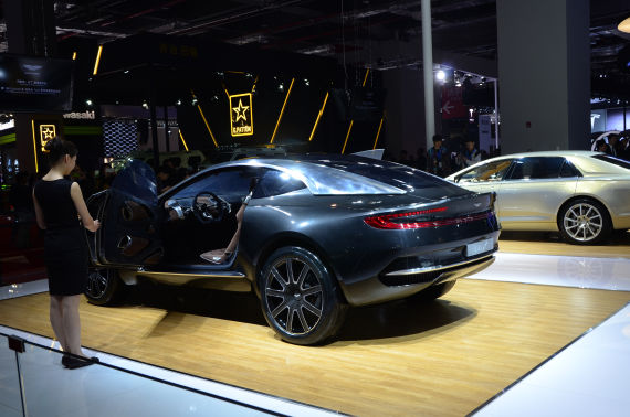 阿斯顿·马丁DBX概念车 阿斯顿·马丁DBX概念车