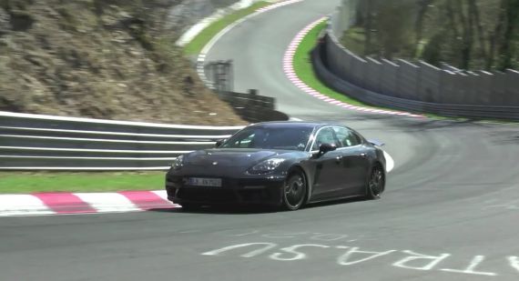 新保时捷Panamera最新谍照