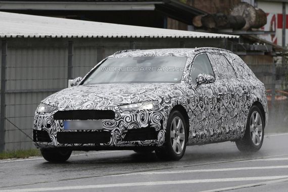 新一代奥迪A4旅行版谍照