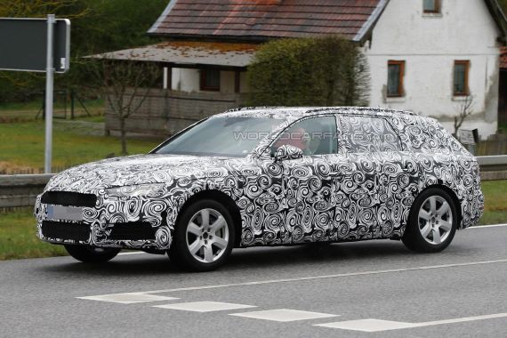 新一代奥迪A4旅行版谍照