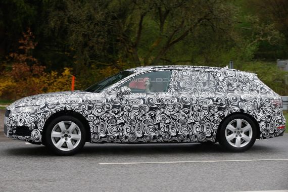 新一代奥迪A4旅行版谍照