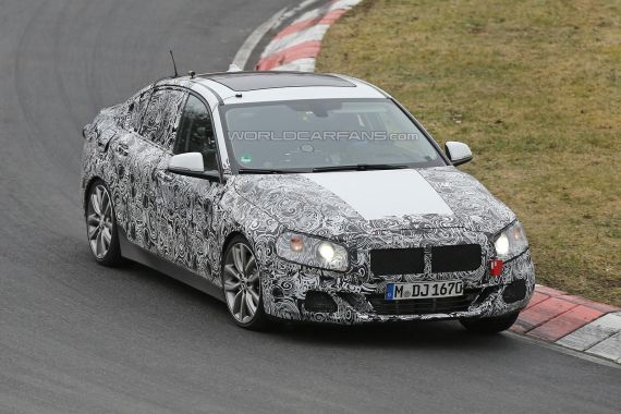 宝马1系轿车路试谍照曝光