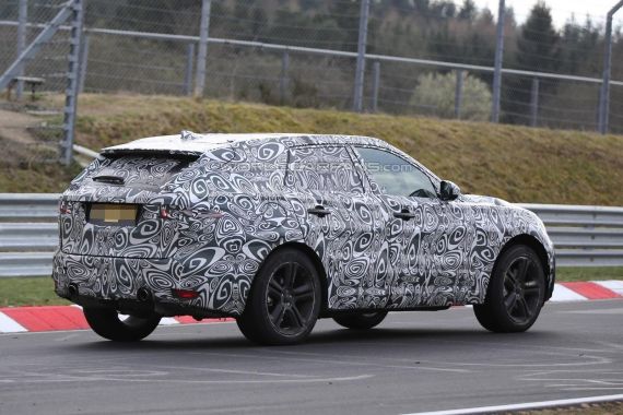 捷豹F-Pace纽博格林谍照曝光 捷豹F-Pace纽博格林谍照曝光
